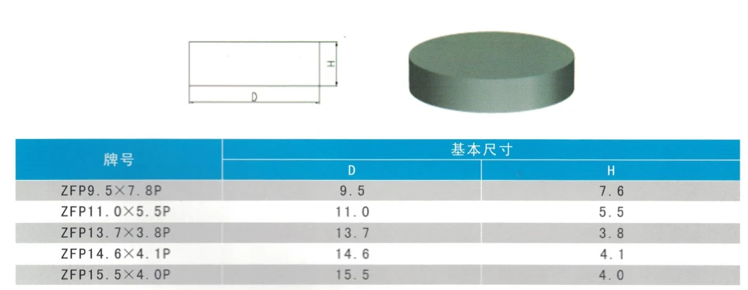 Factory Supply Low Price PDC Substrate Tips Tungsten Carbide Materials