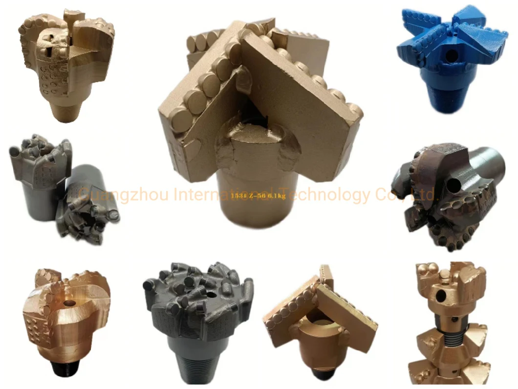 Peardrill Customized Factory PDC 3 Wing Concave Drill Bits Water Well Drill Bit PDC Bit